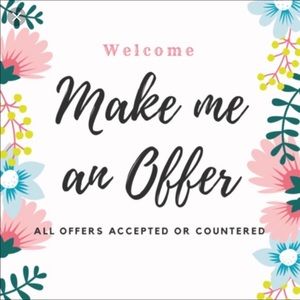 REASONABLE OFFERS ACCEPTED